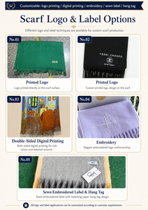 <span class=keywords><strong>Sciarpa</strong></span> Invernale Morbida in Finto <span class=keywords><strong>Cashmere</strong></span> per Donne, Pashmina Lunga con Logo Personalizzato, Vendita all'Ingrosso - Product Image 2