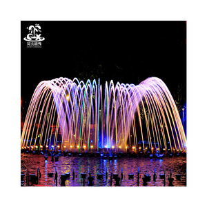 Fontaine musicale personnalisée pour jardin avec lumières LED colorées, équipement de fontaine musicale, best-seller - Product Image 5
