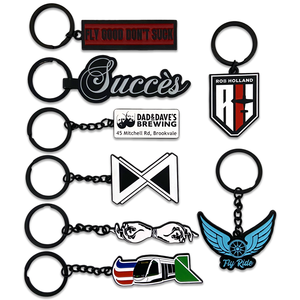 様々な色のカスタムハート型亜鉛合金キーホルダー、ロゴやテキストをカスタマイズ可能、ファッション販促ギフトキーリング、卸売 - Product Image 4