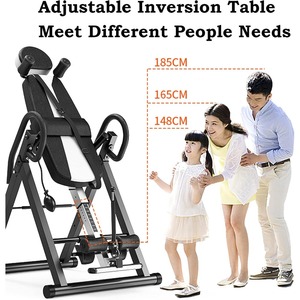 Table d'inversion gonflable réglable pour le soutien <span class=keywords><strong>lombaire</strong></span> et la rééducation des mains, pour le soulagement des douleurs dorsales, usage domestique et fitness - Product Image 4