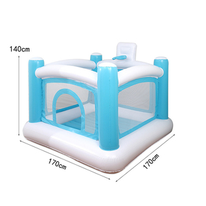 Gorila inflable hermética silenciosa para interiores portátil, casa de rebote deportiva para niños pequeños, Mini trampolín de castillo inflable sellado con aire - Product Image 2