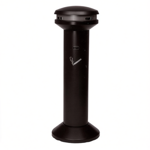 Cenicero Nero Infinity in Metallo di Grande Capacità per Esterni - Product Image 2