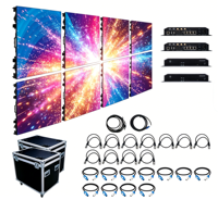 Pantalla LED P3.91 de Alquiler para Interiores/Exteriores, 4K HDR, Alto Brillo, a Todo Color, para Eventos y Conferencias
