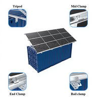 Système de montage de conteneurs solaires de haute qualité fabriqué en Chine, support de montage de conteneurs solaires