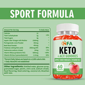 Factory customization Keto +ACV Gummies with Apple Cider Vinegar <b>Supplement</b> Support Metabolism and Digestive Health Gummies - Product Image 3