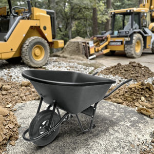 <span class=keywords><strong>Brouette</strong></span> en plastique Truper <span class=keywords><strong>120L</strong></span> avec roue pneumatique renforcée 4.00-8 - Product Image 5