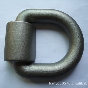 Forged D-Ring 1 In Bail Thickness D3004 Industrial Lifting And Pulling Connect Hoist Ring Level 4.8 - Product Image 2