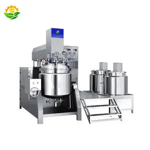 Well Priced 1000 Turbo Cosmetic cream manufacturing Hydraulic Vacuum Emulsifier Small Business