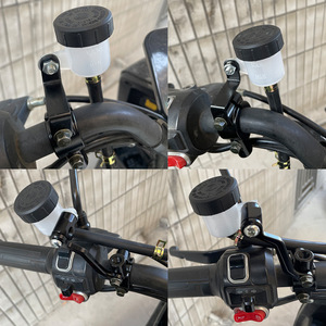 Taza transparente para aceite de frenos de motocicleta Mochi con tapa negra para scooter y bicicleta eléctrica, pieza de repuesto - Product Image 4