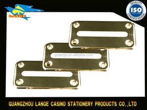 Caja de fichas de póker de Casino, caja de Metal con funda y cerradura - Product Image 6