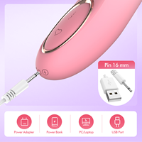 Vibrateur en forme de cœur - Masseur péristaltique en silicone pour le point G et le clitoris pour femmes - Jouet sexuel pour adultes