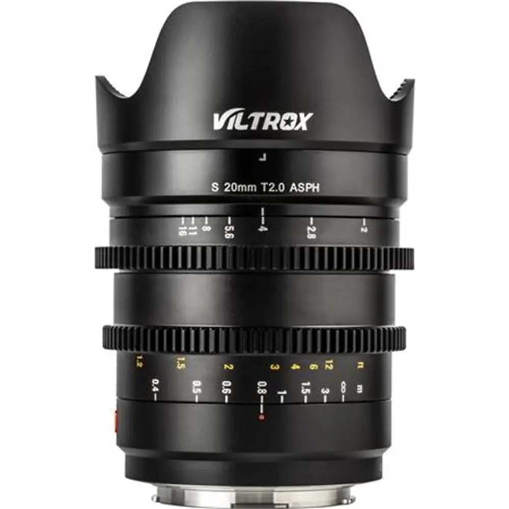 Viltrox MF S 20mm T2.0 ASPH obiettivo cinematografico grandangolare per Panasonic Leica l-mount S1 S1R S1H obiettivo per fotocamera digitale Full Frame Cine