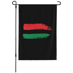 Drapeau de jardin personnalisé pour le mois de l'histoire des Noirs, fan, drapeau de jardin pour l'émancipation des Afro-Américains, décoration extérieure pour la maison, vente en gros - Product Image 6