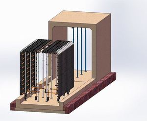 Sistema de Encofrado de Plástico ABS MAUP para Muros de Contención y Proyectos de Túneles de Servicios - Product Image 4