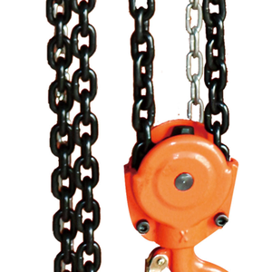 Pabrik kustom 40Cr kait logam campuran peralatan berat alat bergerak Manual dioperasikan rantai kerekan untuk penggunaan industri tangan rantai Manual - Product Image 6