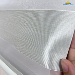 Tùy chỉnh đơn giản phong cách Zebra cửa sổ bóng râm với hệ thống chuỗi vải Pinhole kỹ thuật - Product Image 2