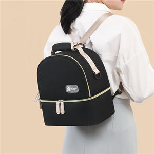 Sacs de stockage de lait maternel thermique Double <span class=keywords><strong>Decker</strong></span> de haute qualité facilement nettoyés refroidisseur en Nylon Bento avec isolation - Product Image 3