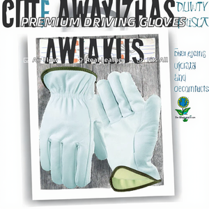 Industrial Premium SheepSkin Breathable Unisex Fishing & Driving Safety Protective <b>Gloves</b> All Purpose <b>Gloves</b> - Product Image 2