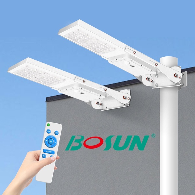 BOSUN Wholesale Price Garden Lighting Waterproof Outdoor Solar Led Street Light 15W 30W Solar Street Light Manufacturer