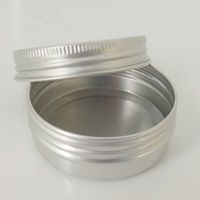 Mini boîte en aluminium pour collations avec couvercle à visser pour bonbons, bijoux, pilules, boucles d'oreilles - Contenant polyvalent pour le thé, les aliments, les cosmétiques