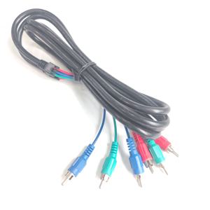 Кабель IATF16949 автомобильный AV-AV кабель 3 RCA штекер 3 RCA штекер зеленый/синий/красный Видео Аудио кабель удлинитель для DVD/TV BOX/монитора - Product Image 1