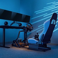 Cockpit de simulation de course LRS09-BS02 avec siège de jeu de conduite automobile pour simulateur de course à domicile