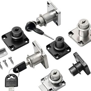 Furniture <b>Locks</b> for Desk Automatic <b>Cabinet</b> <b>Lock</b> for Office Desks Wardrobes File <b>Cabinets</b> & Drawers - Product Image 1