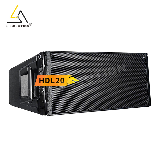 Plastics Dual 10'' Hdl20 Hdl30 Outdoor Stage Audio System 1 Unit Active Line Array Speakers for DJ Stage Sound System