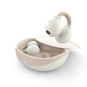Auricolari Wireless K23 Originali di Fabbrica con Clip per Orecchie, Custodia di Ricarica Scorrevole, BT 5.3, Cuffie con Qualità Audio Hi-Fi - Product Image 1