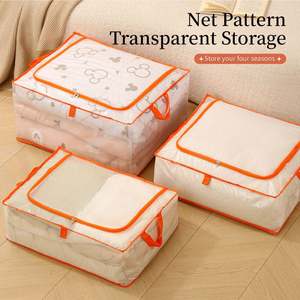 Large Capacity Packing Moving Bags <b>Clothes</b> Blanket Comforter Organizer <b>Storage</b> Bag - Product Image 2