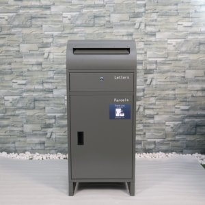 야외용 대용량 안전 택배함, 고강도 아연 도금 강철 우편함, 택배 배송용 - Product Image 1