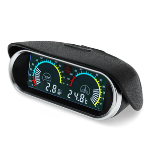 Indicateur de pression d'huile LCD 2 en 1 pour voiture Indicateur de pression de carburant avec presse à huile 1/8NPT <span class=keywords><strong>Senso</strong></span> - Product Image 1