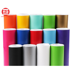 Chất Lượng Cao Tự Dính Màu Vinyl Cho Cắt Decal PVC Tự Dính Matt Vàng <span class=keywords><strong>Sticker</strong></span> Vinyl Giấy Cuộn - Product Image 5