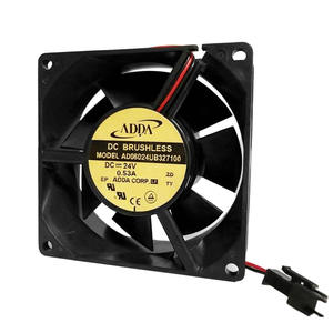 Xiii/adda AD08024UB327100 8032 8เซนติเมตร24โวลต์0.53A อินเวอร์เตอร์ระบายความร้อนสำหรับผลิตภัณฑ์พลังงานแสงอาทิตย์ - Product Image 2