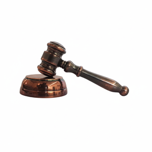 Martillo antiguo de ley para estudiantes, martillo único hecho a mano, nuevo martillo de Metal y bloque de cobre, arte popular, decoración del hogar, amor, 200 - Product Image 1