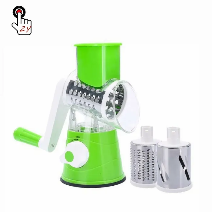 Home and kitchen For Fruit & Vegetable Tools Food Drum Cutter Manual Hand Blender Machine Vegetable Chopper Rotary Cheese Grater