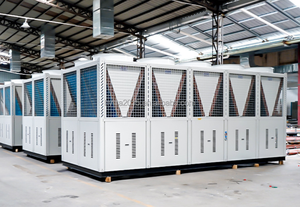 Refroidisseur d'air sec sur pied à moteur CC avec tubes en cuivre de 40 kW et ailettes en acier inoxydable 316L <span class=keywords><strong>pour</strong></span> environnements industriels marins corrosifs en bord de mer - Product Image 5