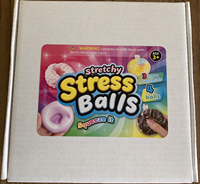 Jouets à presser à récupération lente, balles faites à la main, jouets sensoriels anti-stress pour enfants et adultes, jouet anti-stress, cadeau, balles anti-stress douces et moelleuses