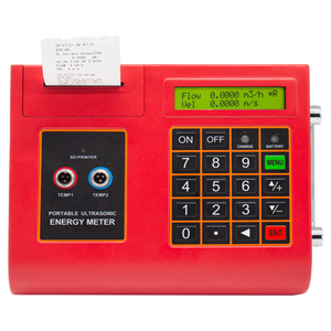 Alat Ukur Aliran Ultrasonik Portabel dengan Penjepit |   Flowmeter Waktu Alir Non-Invasif Pengukuran Integral Akurasi +/-2% Rentang DN15-DN40 - Product Image 3