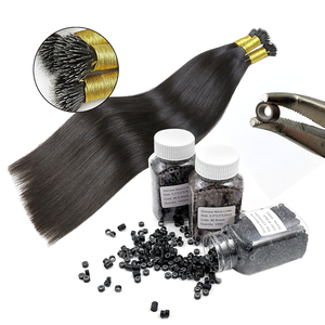 Méthode de fusion à <span class=keywords><strong>froid</strong></span>, micro-anneaux doublés de silicone, à utiliser avec des extensions de cheveux à pointe nano - Product Image 5