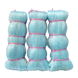 Đôi Knot 0.15-0.3mm 100m 50md-100md trắng lưới kích thước 2cm-20cm chiều dọc căng <span class=keywords><strong>Nylon</strong></span> Monofilament Lưới Đánh Cá - Product Image 5