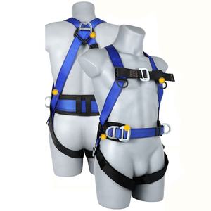 CGLX高品質安全帯5点式ポリエステル全身安全帯ベルト、ダブルランヤード付き安全帯 - Product Image 2