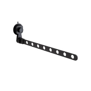 Suction Cup Single Bar Clothes Drying Rack Retractable Wall Mounted Indoor Balcony Window Use - Product Image 5