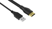 Kabel KVM USB HDMI Yinker, 6ft/1.8m 2 Buah untuk Switch KVM HDMI