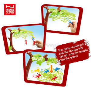 HW Family Party Juego de mesa complicado interactivo para padres e hijos Juguete para niños Crazy Hanging Monkey Around Scence Game Set para niños - Product Image 3