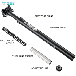 SeeMore Selection Vélo de route de montagne léger BMX eBike Tige de selle à suspension amortissante en alliage d'aluminium - Product Image 4