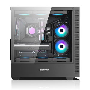 Phong Cách Mới Gamer <span class=keywords><strong>PC</strong></span> Tủ Chơi Game Atx <span class=keywords><strong>PC</strong></span> Trường Hợp 360 Nước Làm Mát Đầy Đủ Tháp Mini ITX Micro Atx Chơi Game Trường Hợp Với Công Suất Cao - Product Image 3