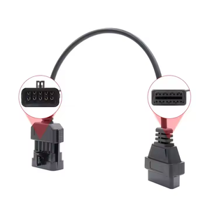Câble d'extension OBDII 10Pin pour câble de connecteur <span class=keywords><strong>Opel</strong></span> pour adaptateur de Diagnostic <span class=keywords><strong>Opel</strong></span> <span class=keywords><strong>OPCOM</strong></span> pour <span class=keywords><strong>Opel</strong></span> 10 broches à OBDII 16 broches - Product Image 2