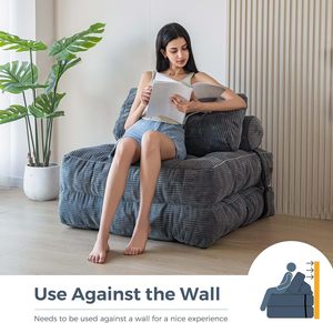 وسادة كرسي نوم حديثة قابلة للتحويل وسادة ظهر فراش قابلة للطي محمولة - Product Image 4