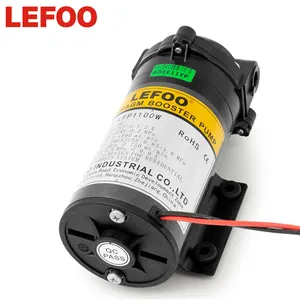 LEFOO 24V 100gpdroブースターポンプダイアフラムウォーターポンプro浄水器圧力メンブレンポンプ